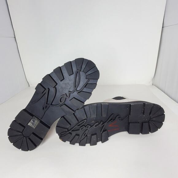 Karl Lagerfeld Paris Mayde Women's leather rhinestone white Chelsea boots Size 8 - Picture 6 of 13